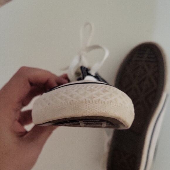 Converse Kids Black and White Sneakers - Picture 4 of 11